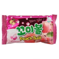 꼬미볼 캔디(복숭아) 40g