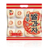 제왕 쌀과자(바삭한맛) 원형 270g