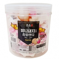 미니돼지 모양 츄잉캔디 8g
