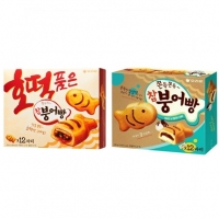 호떡 품은 참붕어빵 372g / 오리온 참붕어빵 348g