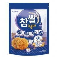 크라운 참쌀 누룽지 216g