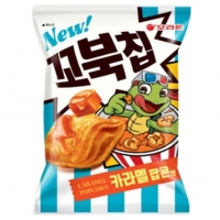 꼬북칩 카라멜팝콘맛 108g