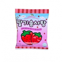딸기 슈가롤리 솜사탕 10g
