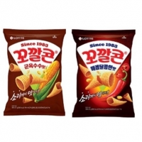 꼬깔콘 군옥수수맛 67g / 매콤달콤한맛 67g