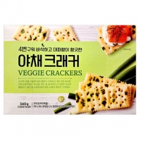 푸지안 대파향 야채 크래커 340g