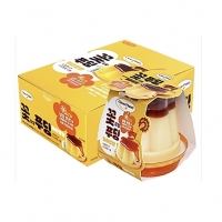꽃모양 푸딩 카라멜향 130g