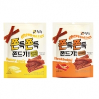 쫀드기튀김 버터오징어맛 50g / 떡볶이맛 50g