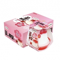 꽃모양 푸딩 딸기맛 130g