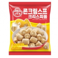 오뚜기 콘크림스프 크리스피롤 55g (1박스주문)