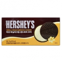 허쉬 바닐라크림 샌드위치 75g