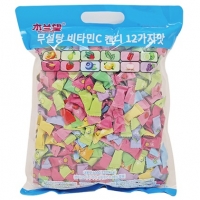 무란왕 무설탕 비타민C 캔디 12가지맛 800g