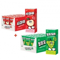제로슈거 사과야 190ml / 청포도야 190ml