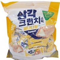 삼각 크런치스틱 바나나향 400g