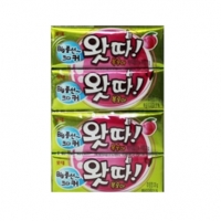 왓따껌 복숭아맛 23g