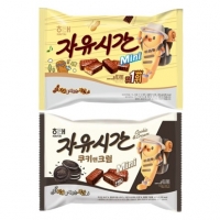 미니 자유시간 480g / 쿠키앤크림 400g