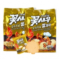 꽃새우 쌀과자 오리지널 180g