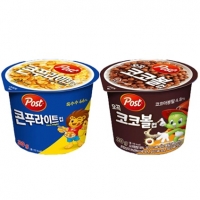포스트 시리얼 컵 2종 30g 콘푸라이트+오곡코코볼