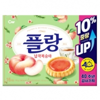 청우 플랑 납작복숭아 176g
