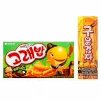 고래밥 볶음양념맛 46g / 구운감자 27g 반반세트
