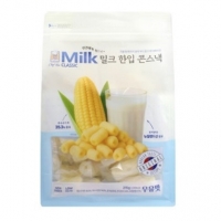 밀크 한입 콘스낵 215g