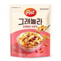 포스트 그래놀라 크랜베리 아몬드 570g