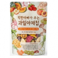 착한아빠가 주는 과일야채칩 120g