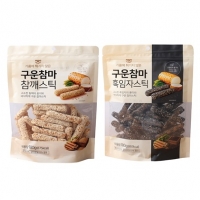 구운참마스틱 참깨스틱 12개 / 흑임자스틱 12개