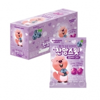 잔망루피 스윗 블루베리구미 젤리 42g