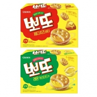 뽀또 체다치즈버터 278g / 레몬커스타드 288g